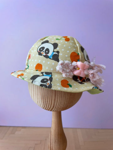 [AHT60a] Mui Summer Hat 熊貓 / Panda  ♡♡ AMMC size ♡♡