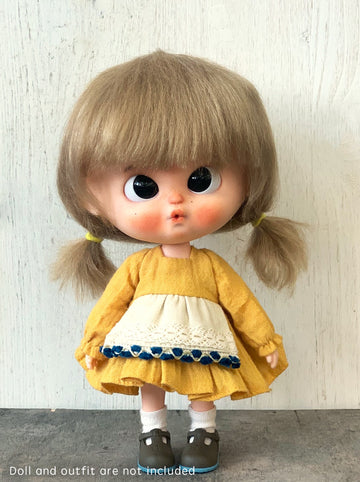 [DW47] Mohair Wig- Shoulder Length / Camel