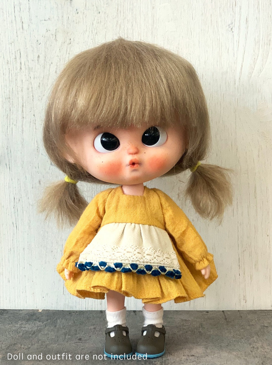 [DW47] Mohair Wig- Shoulder Length / Camel