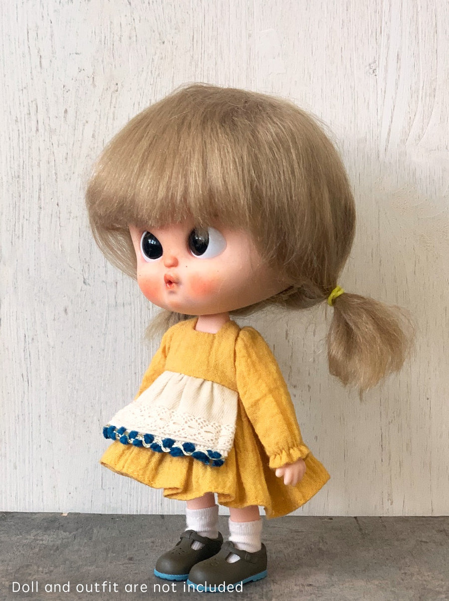 [DW47] Mohair Wig- Shoulder Length / Camel