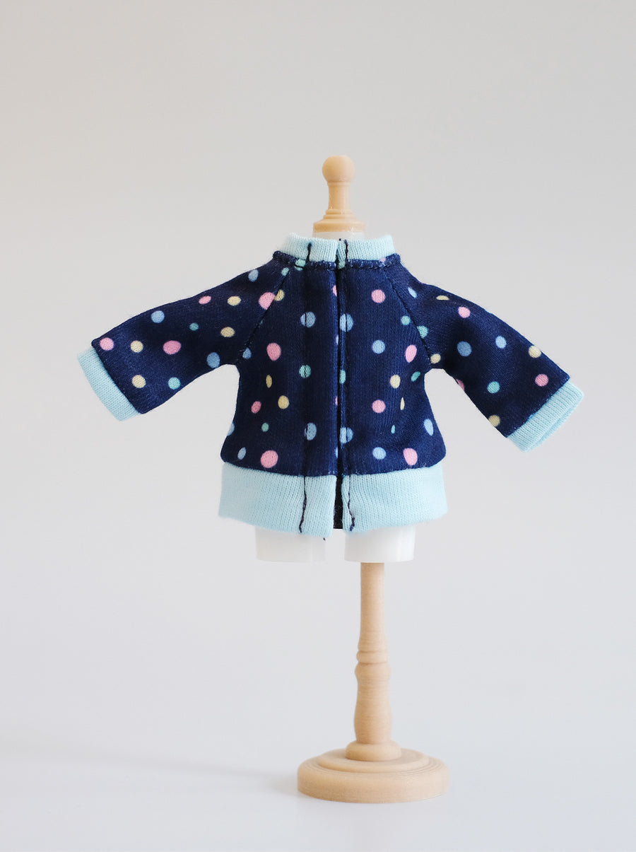 [OF356] Monster Sweater Bubble Navy