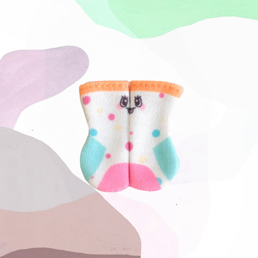 [OF351] Monster Sock (Bubble Gum)