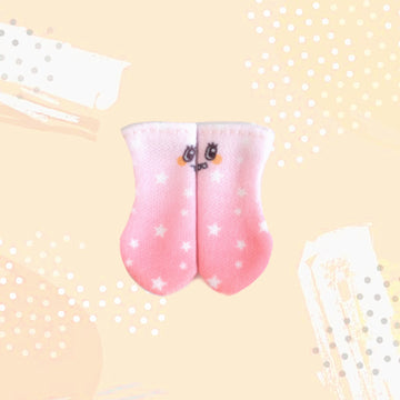 [OF355] Monster Sock (Galaxy Pink)