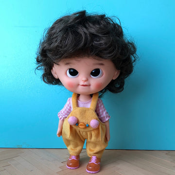 [DW87] Hair Wig - Curly short Hair / Dark Brown
