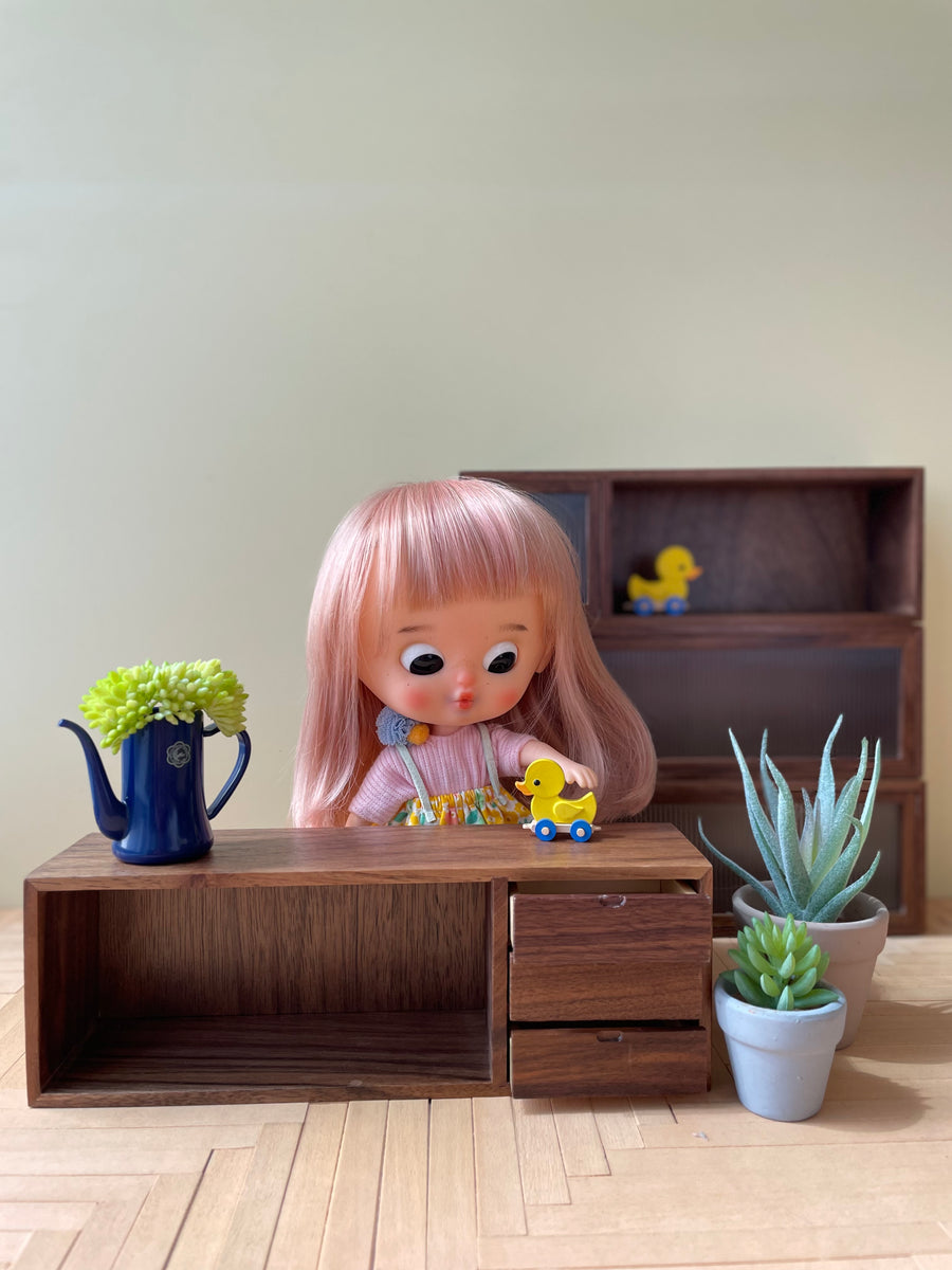 [HF005b3] Miniature Cabinet- deep color