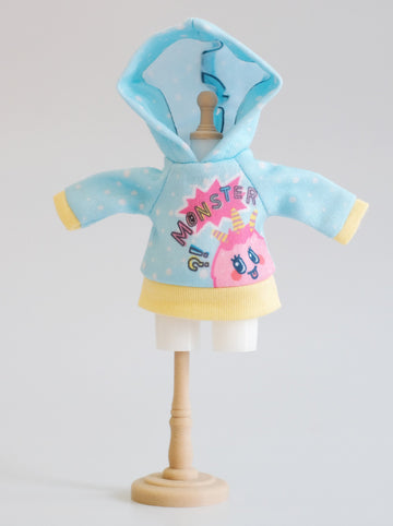 [OF358] Monster Hoodie Sky Blue