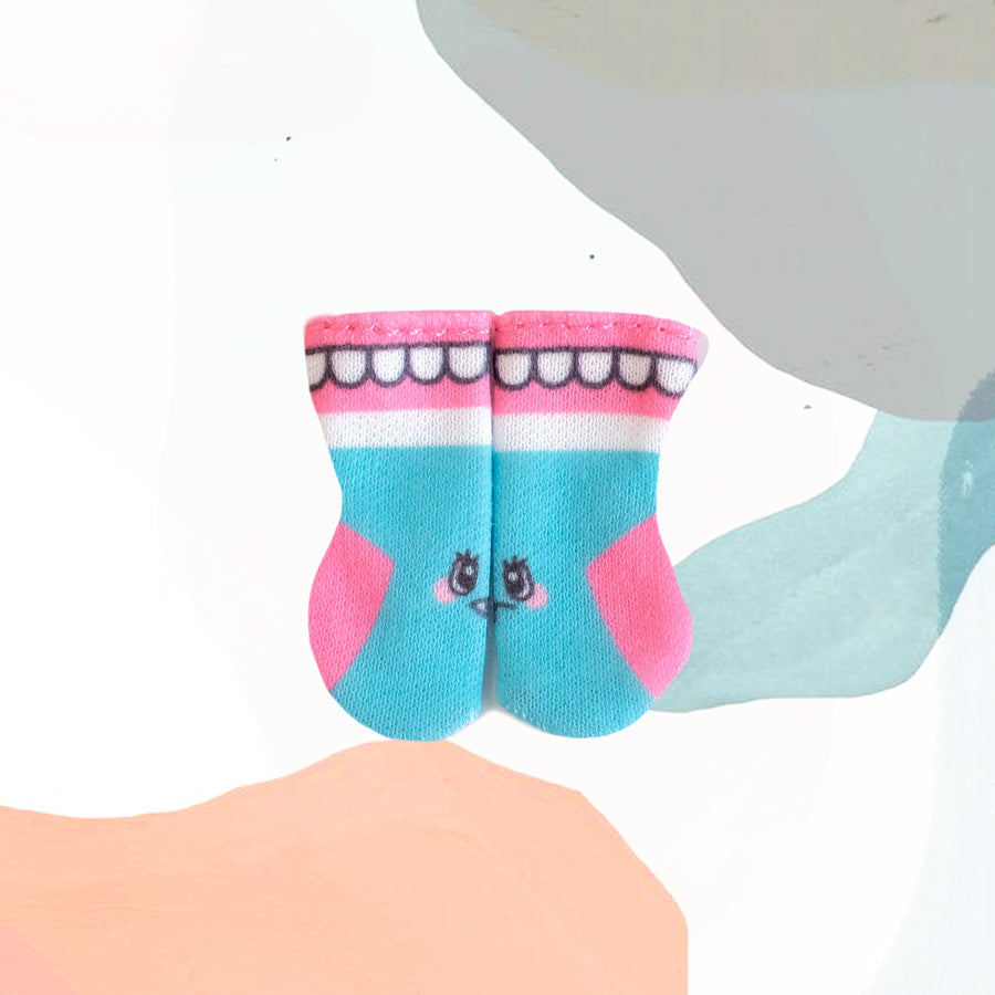 [OF352] Monster Sock (Teeth)