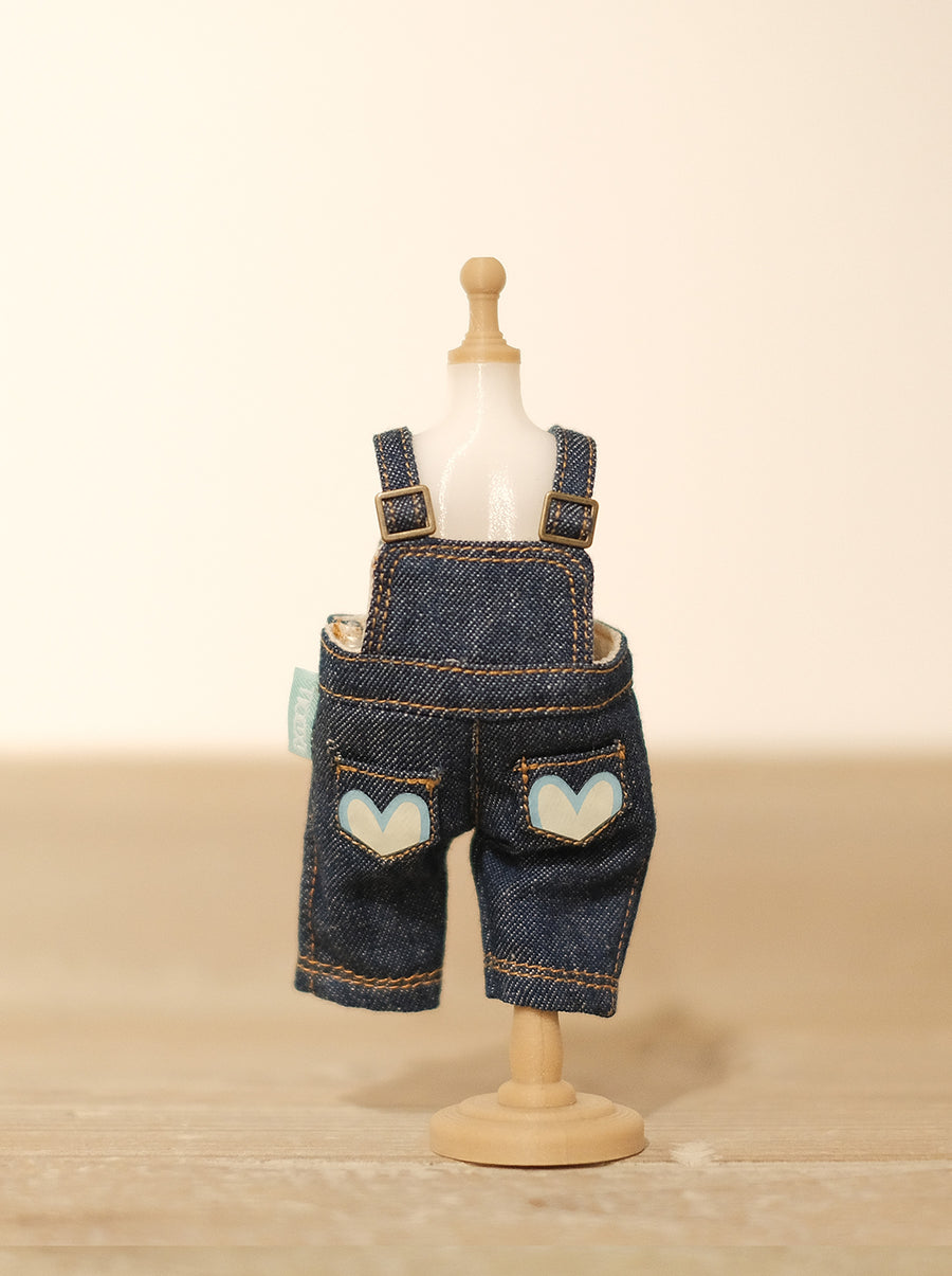 [OF287] Mui-Denim Overalls Unwashed (Dark)